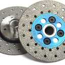 YIJING 4" Metal Diamond Blade for Rebar Steel,Granite Saw Blade Diamond Blade for Marble Quartz
