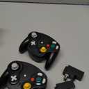 inventii Game Cube Controller,NGC 2.4G Wireless Classic Controller for Wii Game Cube, With Receiver Adapter (Black 2 PACK)