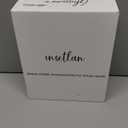 INSETLAN 20oz Ribbed & Floral Glass Tumblers with Lids and Glass Straws, Set of 2  Iced Coffee Cups, Reusable Drinking Glasses for Water, Smoothies, Tea, and Juice  Perfect for Travel & Daily Use