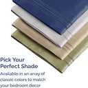 Queen Pillow Cases Set of 2 - Ultra Soft Hotel Quality Pillowcase Covers - Comfy, Cozy & Wrinkle Free - Shrinkage, Stain and Fade Resistant - Machine Washable Pillow Protectors - 2 Piece Set - Black