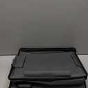 Outdoor Heated Cat House in Winter,Extremely Insulated & Weatherproof,Elevated Feral Cat Shelter with Waterproof Eaves & Escape Door for Outside Stray Barn Cat (Dark Grey,S.) (16.7"L x 12.6"W x 17.7"H)