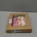 IPOPU Roses Heads Dried Silk Flowers 25PCS Fake Roses Heads for Floral Arrangements Roses Artificial Flowers for Silk Bouquet Bulk Wedding Flowers in Purple Bulk Silk Roses (Light Pink Purple Mixed) (Shades of Mauve)