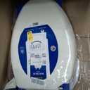 Mayfair Aurora Slow Close Toilet Seat, Easy Clean Hinges and Adjustable Perfect Fit Plastic Seat, Made in USA, Elongated, Biscuit