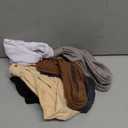 IVARYSS Wide Headbands for Women, Neutral Knotted Head Wraps Turbans, Large African Style Head Bands Hair Accessories, 6 Pack