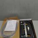 BWE Kitchen Faucet Wall Mount Commercial Sink Faucet Kitchen Utility Laundry 8 Swivel Spout 2 Dual Handle Restaurant Chrome Mixer Tap