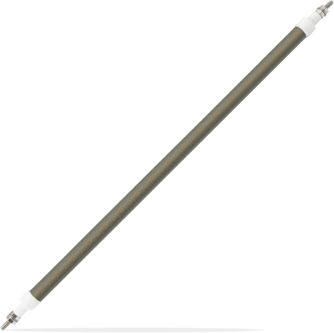 120V 500W Smoker Heating Element Compatible with Bradley BS611 / BTDS76P 4-Rack Outdoor Electric Smoker BTDS108P 6-Rack Bradley Digital Food Smokers, Ceramic Sheath with Nuts