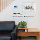 Non Programmable Thermostat for Home - Single Stage 1H/1C, with Room Temperature & Humidity Display and Large Blue LCD
