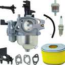Carburetor for Kohler SH265 6.5 HP Series 3000 196cc Engine with Air Fiter Replace 18 853 16-S, 18 853 05-S, 18 853 06-S, 18 853 12-S