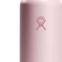 Hydro Flask Water Bottle - Insulated Stainless Steel - Wide Mouth Chug Lid, Non Spill, Leakproof in 40 Oz Tonal Trillium Pink