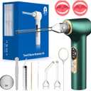 Tonsil Stone Removal kit, Tonsil Stone Remover Vacuum with Built-in Blue Light, Rechargeable Tonsil Stone Remover to Combat Bad Breath, Dark Green