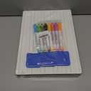 Tlpmsk Small White Board, Dry Erase LapBoards 9''x 12'' Mini White Board Double Sided Portable LapBoards for Students Teachers School Supplies (12 Boards with Line)