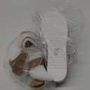 Soda Topic Open Toe Buckle Ankle Strap Espadrilles Flatform Wedge Casual Sandal (8.5, Beige Canvas/Tan)