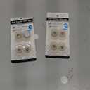 Honoson 8 Pcs Self Adhesive Caster Wheels Appliance Rollers Appliance Sliders for Kitchen 360 Swivel Universal Wheel Mini Small Kitchen (White with 1 Steel Ball Style)