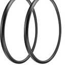 Wheelchair Rear Wheel Replacement Tire, 24 "X 1" Universal Flat-Free Polyurethane Tire,Equipped with installation tools, Wheelchair accessories for all brands(1 Pair)