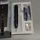 Oclean Electric Toothbrush for Adults, 150 Days Battery Life Electric Toothbrush, USB Rechargeable Sonic Travel Toothbrush with 6 Brush Heads & Travel Case, 5 Modes and Smart Timer (Black)