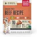 The Honest Kitchen Human Grade Dehydrated Grain Free Dog Food  Complete Meal or Dog Food Topper  Beef 10 lb (makes 40 lbs)