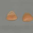 Bra Pad Breast Enhancers, Upgraded Silicone Bra Insert Triangle Waterproof Bra enhancement for Swimsuit Bikini Sport Bra, Skin