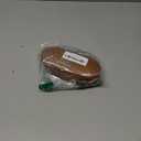 Muf 2 in 1 Contact Lens Case and Glasses Case, Double Sided Design with Mirror, Portable Travel Kit with Tweezer, Remover and Solution Bottle, Walnut Wood