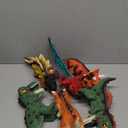 6 Piece Jumbo Dinosaur Toys for Kids 3-5, Soft Dinosaurs with Sound, Perfect Party Favors for Kids' Birthdays