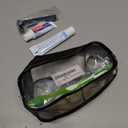 Trektote 10 Piece Travel Hygiene Kit with Toiletries & Dental Essentials, TSA-Compliant, Clear Cosmetic Bag, Single or Bulk Packs