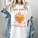 Country Music Shirts for Women Vintage Concert Shirt New Album Tshirt Music Lovers Gifts Tee Oversized Short Sleeve Tops (White, XL)