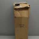 HAVITI 2 Pack Large Lanterns Decorative Indoor, Black Farmhouse Outdoor Lantern for Porch, Tall 22'' 17'' Lantern Decor (no Glass) with 2PCS Flameless Candles for Wedding Home Table Front Door