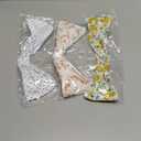 4Pcs Magic Donut Hair Bun Maker for Women, White, 4 Sets of 4 Pieces Each, Medium (13.7 inches), Elastic Closure, Women (Adult)