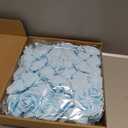 100PCS Baby Blue Foam Roses Artificial Flowers Blue Foam Flowers Bulk Stemless Fake Roses for DIY Wedding Centerpieces Arrangements Party Baby Shower Home Decor(Baby Blue)