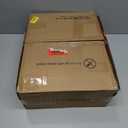 Furnulem Tall 4 Drawers Dresser, Vertical Storage Tower for Bedroom, Hallway, Entryway, Nursery, Closet Organizer, Nightstand Bedside Table Furniture, Sturdy Steel Frame, Wood Top, White