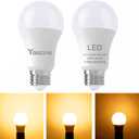 Youtime Soft White 3 Way led Light Bulbs 50 100 150 Watt Equivalent 3000k, Incandescent Replacement, A21 6/15/20w Energy Saving Safety Three Way Light Bulbs, 500 1600 2200 Lumens,2Pack