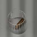 6OZ Espresso Cups, JINLIFA Glass Espresso Shot Measuring Cup with V-Shaped Mouth, Markings in both oz& ml