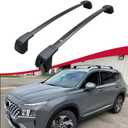 Cross Bars fit for Hyundai Santa Fe 2019-2024 2025 Cargo Carrier Bag Luggage Kayak Canoe Bike Snowboard Skiboard