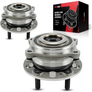 Torchbeam 513409 Pair Front/Rear Wheel Bearing Hub Assembly for Kia Sorento
for 2015-2018 Hyundai Santa Fe/Santa Fe Sport, 2016-2020 Kia Sorento FWD, 2016-2020 Kia Sorento AWD, Hub Assembly 5 Lugs