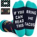 Zmart Food Socks for Women - Hot Dog Popcorn Ice Cream Gifts, Pickle Donut Pizza Socks