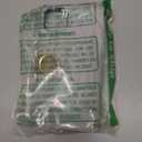 Wallet Case for iPhone SE4 Flip Phone Case Cover with Crossbody Strap Magnetic Zipper Pocket Makeup Mirror PU Leather Shockproof with Kickstand Shell Blue