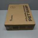 2025 Upgraded Dog Ramp for Couch, Foldable Small Dog Ramp for Sofa, 4 Adjustable Height from 13'' to 21", Portable Stable Pet Step with Non-Slip Pad, Pet Ramps Use for Couch Stairs, White