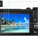 HUIPUXIANG G7 X Mark III Screen Protector for Canon PowerShot G7X Mark III mark3 Digital Camera (for accessories), LCD Tempered Glass Film 0.3mm High Definition 9H Hardness