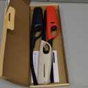 Refillable Butane Candle Lighters, 3 Pack Multi-Purpose Reusable Lighter with Soft Flame for Candle Camping Fireplace Party BBQ Grill(No Fuel)