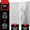 GOT Sports Lightweight Neck Gaiter for Men Women - Breathable Face Cover Sun Protection, Fishing, Hiking, Running & Cycling (White)