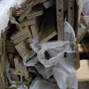 Twin Over Twin Floor Bunk Bed with Panelled Headboard and Footboard, Solid Rubber Wood Foundation with Safety Guardrails, Built-in Ladder,Antique Oak