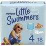 Huggies Little Swimmers Disposable Swimming Diapers, Size 4 (2434 lbs), 18 Ct