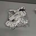 5 x 2PCS Hair Bows for Girls White Bowknot Hair Clips BarrettesLeather Bows with Long Tail Hair Accessories for Girls Toddlers Teens Kids