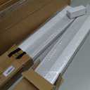 SEEYE No Drill Cordless Cellular Shades, Blackout Honeycomb Blinds for Indoor Window,Thermal Insulated Noise Reduction, Easy Install for Bedroom, Living Room, Office, White (25" W x 64" H) - Pack of 2