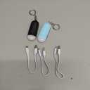 Zabree Personal Safety Alarm Strobe Light, 3 Pack Keychain Siren with Carabiner for Women, School Children, Night Runners. USB Rechargerable SOS Emergency Self Defense Alerts