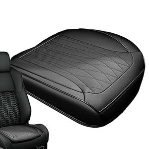 KAYI 2 Pack Car Seat Cover, Memory Foam Car Seat Cushion, Non-Slip Bottom Breathable Car Seat Cover, Relieve Tailbone Pain, Suitable for 95% of Vehicles (Black)