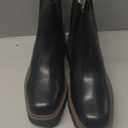 DREAM PAIRS Women's Chelsea Ankle Boots Square Toe Fashion Low Heel Lug Sole Platform Fall Booties Shoes, 8.5 Size