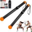 Weighted Ropeless Battle Ropes, Heavy Duty Portable Cordless Battle Ropes for Home Gym with Poster, Workout Exercise Rope for Strength Building, HIIT and Low-Impact Aerobic Training for Men & Women