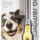 JW Pet Company GripSoft Flea Comb for Dogs