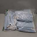 Avalon Towels Waterproof Adult Bibs for Women, Clothing Protector bibs for adults senior citizens washable (Blue (Pack of 12))