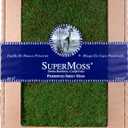 SuperMoss (21485) Sheet Moss  Flat Moss for Plants, Terrariums, Wedding Decor & Crafts, Safe, Non-Toxic, Long-Lasting Green Moss for Indoor Plants, Vivariums & Green Wall Art, 175 Cu. in., Preserved